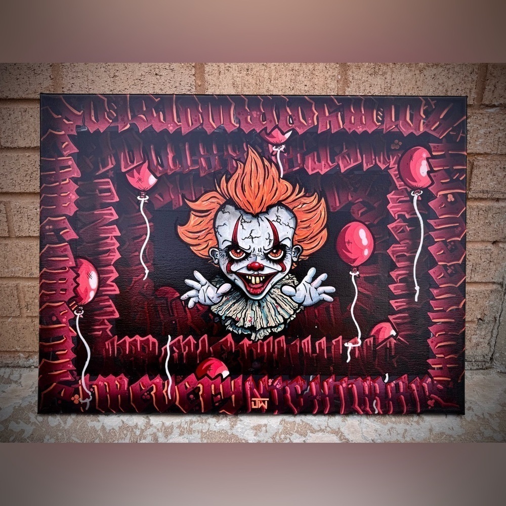 Original Art by Independent Artist Mixed Media on Canvas 18 x 24